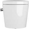 Безободковый подвесной унитаз VITRA NEST c функцией биде, встроенным смесителем, с бачком VITRA FRESH для моющего средства дюропластовое сиденье микролифт