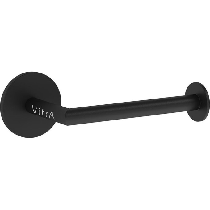 Держатель для рулона туалетной бумаги VITRA ORIGIN, цвет черный матовый