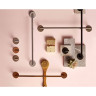 Держатель полотенец VITRA ORIGIN, цвет черный матовый