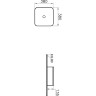 Детская ступенька VITRA NEST TRENDY 38 см, цвет натуральная древесина