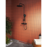 Душевая колонна VITRA AQUAHEAT BLISS 240 2F матовый черный