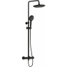 Душевая колонна VITRA AQUAHEAT BLISS 240 2F матовый черный