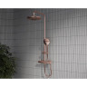 Душевая колонна VITRA AQUAHEAT BLISS 240 2F, медь