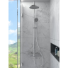 Душевая система VITRA BASE ROUND A47303EXP термостатическая, хром