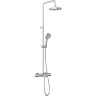 Душевая система VITRA BASE ROUND A47303EXP термостатическая, хром