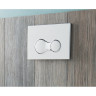 Инсталляция с унитазом VITRA S40 SMOOTHFLUSH с тонким сиденьем с микролифтом клавиша хром глянцевый