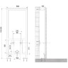 Инсталляция VITRA FRAME для биде