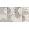 Керамогранит VITRA BETON/TERRAZZO-X R9 Ректификат Декор Геометрический Лаппато 30x60
