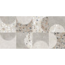 Керамогранит VITRA BETON/TERRAZZO-X R9 Ректификат Декор Геометрический Лаппато 30x60