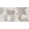 Керамогранит VITRA BETON/TERRAZZO-X R9 Ректификат Декор Геометрический Лаппато 30x60