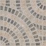 Керамогранит VITRA MARBLE/BETON-X R9 Ректификат Декор Круговой Темный Лаппато 60x60