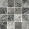 Керамогранит VITRA MARBLESE R9 Ректификат Мозаика Иллюжн Темно-серый Лаппато 7.5X7.5