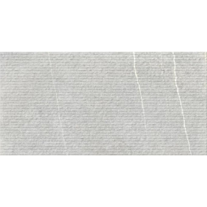 Керамогранит VITRA NAPOLI R10A Ректификат Декор 3D Серый Матовый 30x60