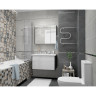 Керамогранит VITRA NAPOLI R10A Ректификат Декор 3D Серый Матовый 30x60