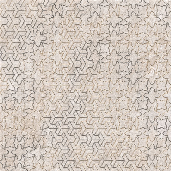 Керамогранит VITRA QUARSTONE R10B Ректификат Декор Пэчворк 60x60