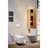 Клавиша смыва VITRA SELECT стекло, цвет Глянцевый Белый