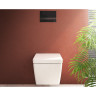 Клавиша смыва VITRA SELECT стекло, цвет Глянцевый Черный