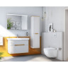 Клавиша смыва VITRA SIRIUS, покрытие от отпечатков и бактерий, цвет Матовый Хром