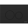 Кнопка смыва для инсталляции VITRA ORIGIN 740-2411 матовая черная