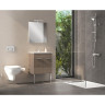 Комплект мебели VITRA MIA 60 см с дверцами (тумба, раковина, зеркало c подсветкой, ножки), кордоба