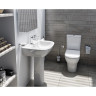 Комплект напольного унитаза VITRA ZENTRUM OPEN-BACK, сиденье микролифт, механизм 3/6 л