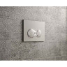 Комплект подвесной безободковый унитаз VITRA INTEGRA ROUND, система инсталляции VITRA V12, кнопка SIRIUS глянцевый хром, тонкое сиденье микролифт