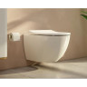 Комплект подвесной безободковый унитаз VITRA SENTO RIM-EX, система инсталляции VITRA V12, кнопка SIRIYUS матовый хром, тонкое сиденье микролифт