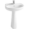 Комплект раковина с пьедесталом VITRA NORMUS 55 см