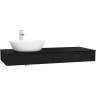Модуль под раковину VITRA ORIGIN 120 см с выдвижным ящиком, левосторонний, черный дуб