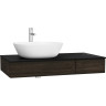 Модуль под раковину VITRA ORIGIN 90 см с выдвижным ящиком, левосторонний, темный вяз