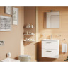 Набор VITRA MIA 60 см с выдвижными ящиками (раковина, шкаф под раковину, зеркало), цвет белый глянцевый