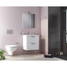 Набор VITRA MIA 60 см с выдвижными ящиками (раковина, шкаф под раковину, зеркало), цвет белый глянцевый