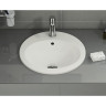 Накладная раковина VITRA S20, круглая 43 cм, c переливом, цвет белый