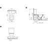 Напольный унитаз VITRA SERENADA 4160B003-0088