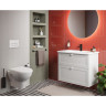 Панель смыва VITRA ROOT ROUND белая