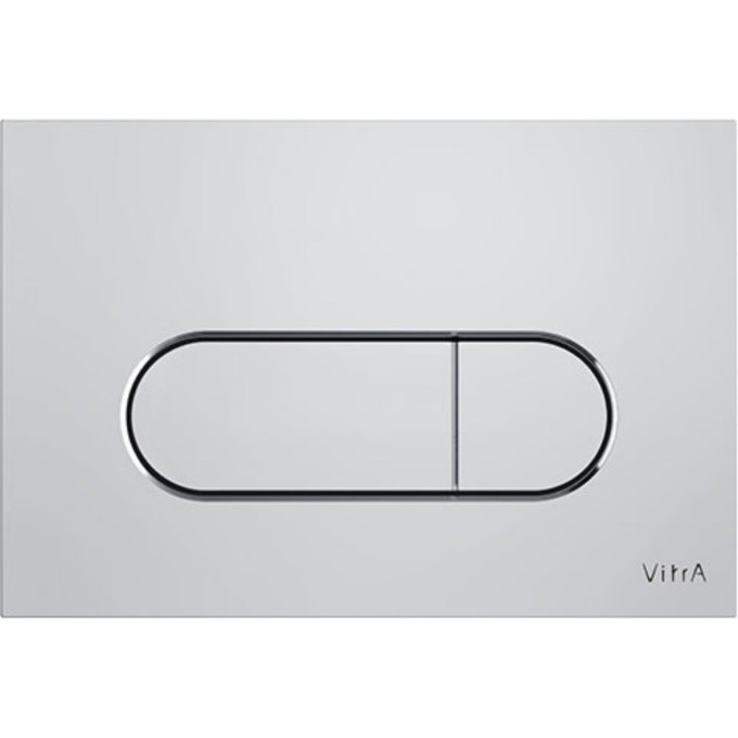 Панель смыва VITRA ROOT ROUND хром