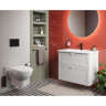 Панель смыва VITRA ROOT ROUND матовый черный