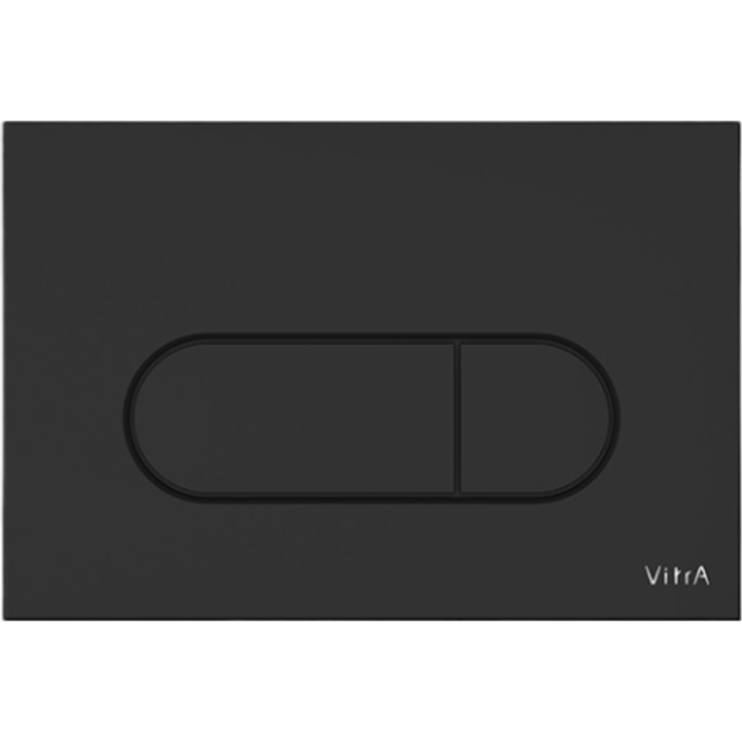 Панель смыва VITRA ROOT ROUND матовый черный
