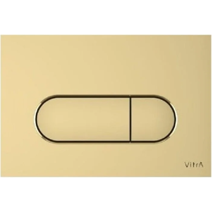 Панель смыва VITRA ROOT ROUND Золото матовое