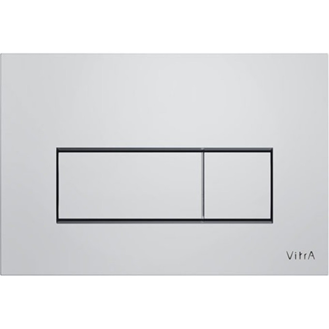 Панель смыва VITRA ROOT SQUARE хром