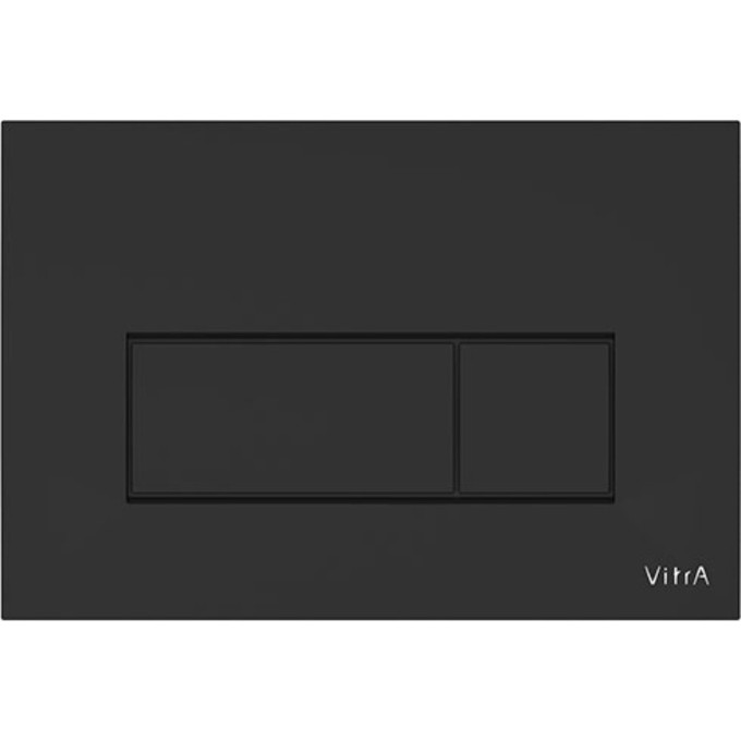 Панель смыва VITRA ROOT SQUARE матовый черный