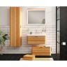 Пенал VITRA NEST, с корзиной для белья, 45 см, левосторонний, цвет натуральная древесина