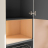Пенал VITRA ROOT GROOVE высокий правосторонний с корзиной для белья, глянцевый белый