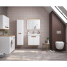 Пенал VITRA SENTO, с корзиной для белья, 40 см, цвет матовый белый, правосторонний ( ножки 61069 заказываются отдельно )