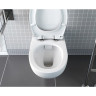 Подвесной безободковый унитаз VITRA CONFORMA с сиденьем для людей с ограниченными возможностями