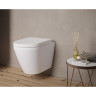 Подвесной безободковый унитаз VITRA INTEGRA ROUND