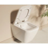 Подвесной безободковый унитаз VITRA INTEGRA SQUARE