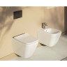 Подвесной безободковый унитаз VITRA INTEGRA SQUARE