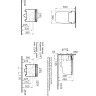 Подвесной безободковый унитаз VITRA V-CARE PRIME