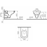 Подвесной унитаз VITRA S20 5507B003-0101
